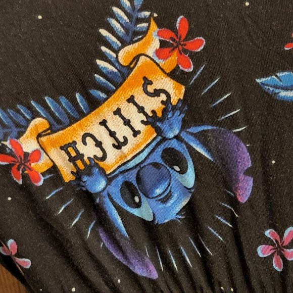 Torrid Size 3 (22/24W) Disney Lilo & Stitch Tattoo Handkerchief Skater Dress NWT - Picture 13 of 13